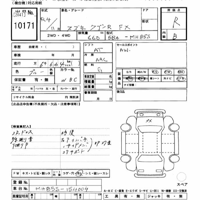SUZUKI WAGON R