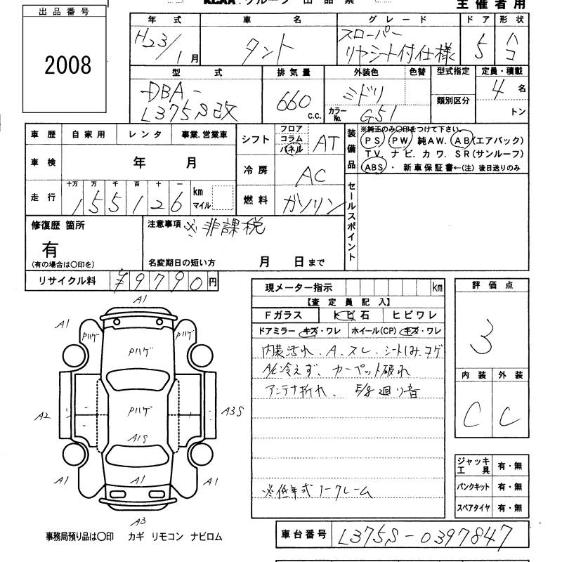DAIHATSU TANTO