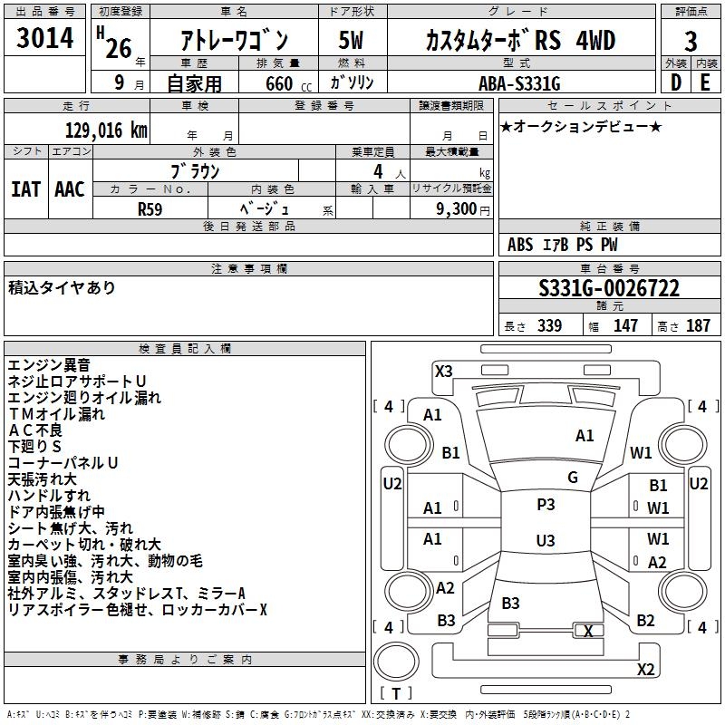 DAIHATSU ATRAI