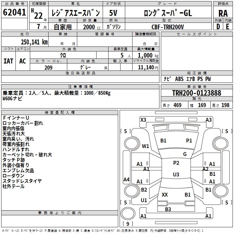TOYOTA REGIUS ACE