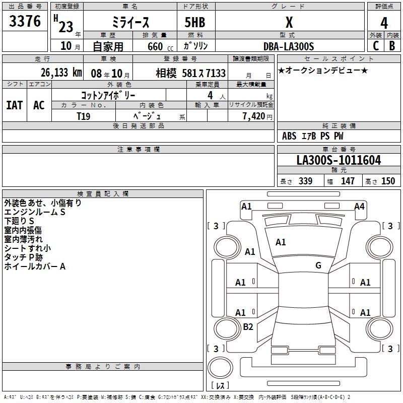DAIHATSU MIRA E:S