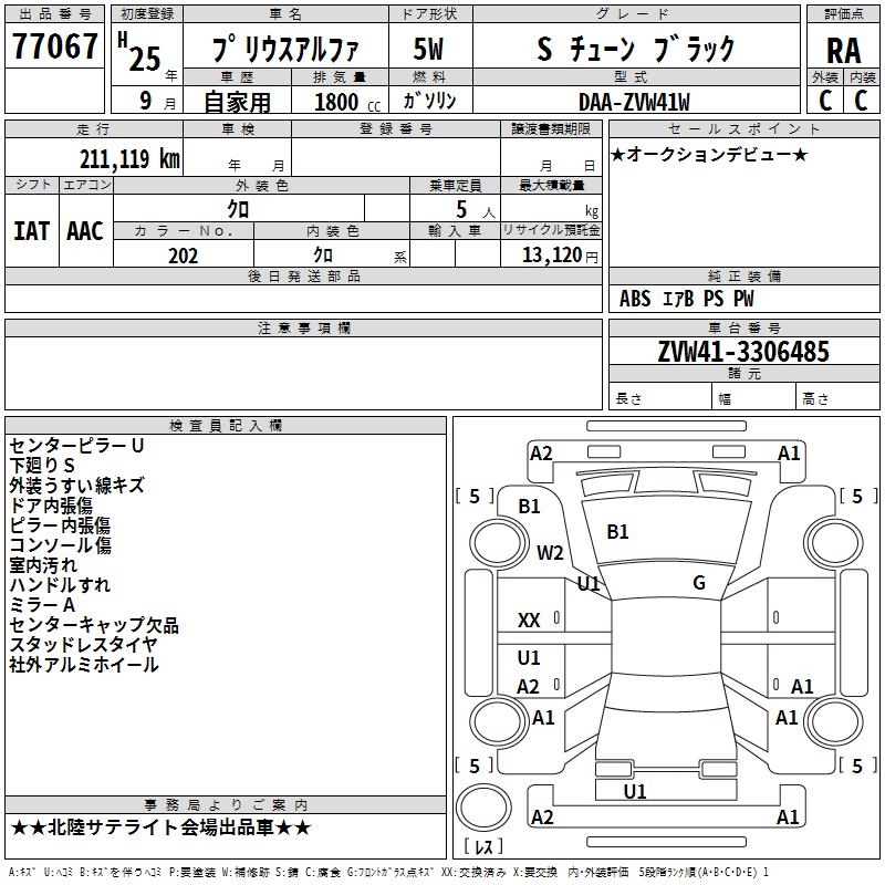TOYOTA PRIUS ALPHA