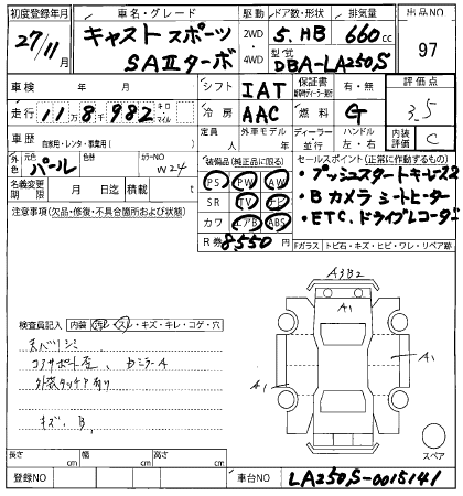 DAIHATSU CAST