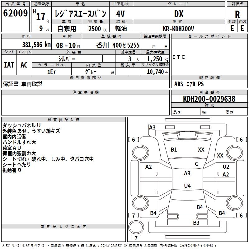 TOYOTA REGIUS ACE