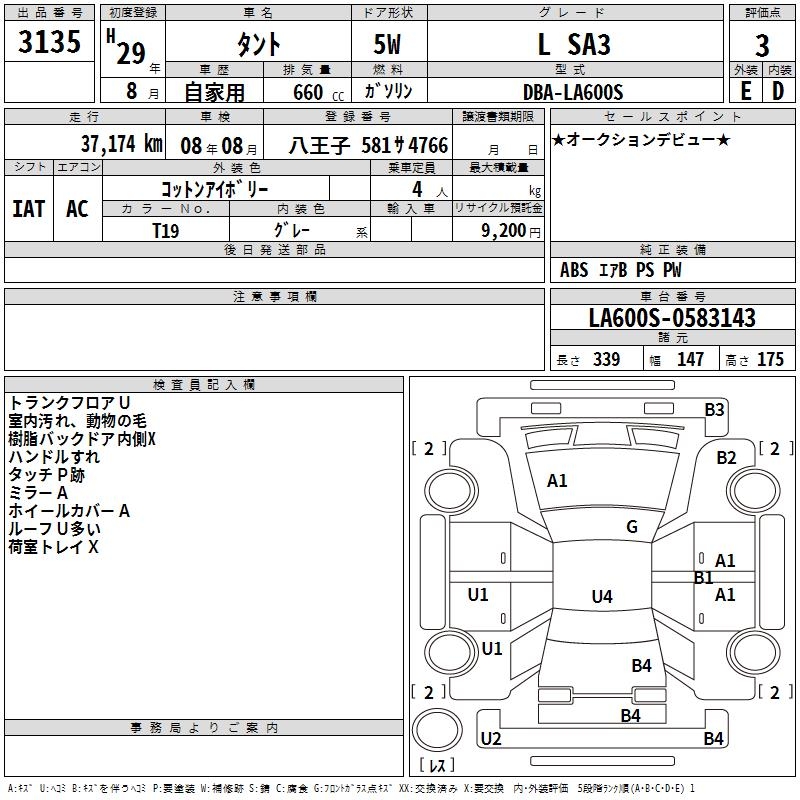 DAIHATSU TANTO