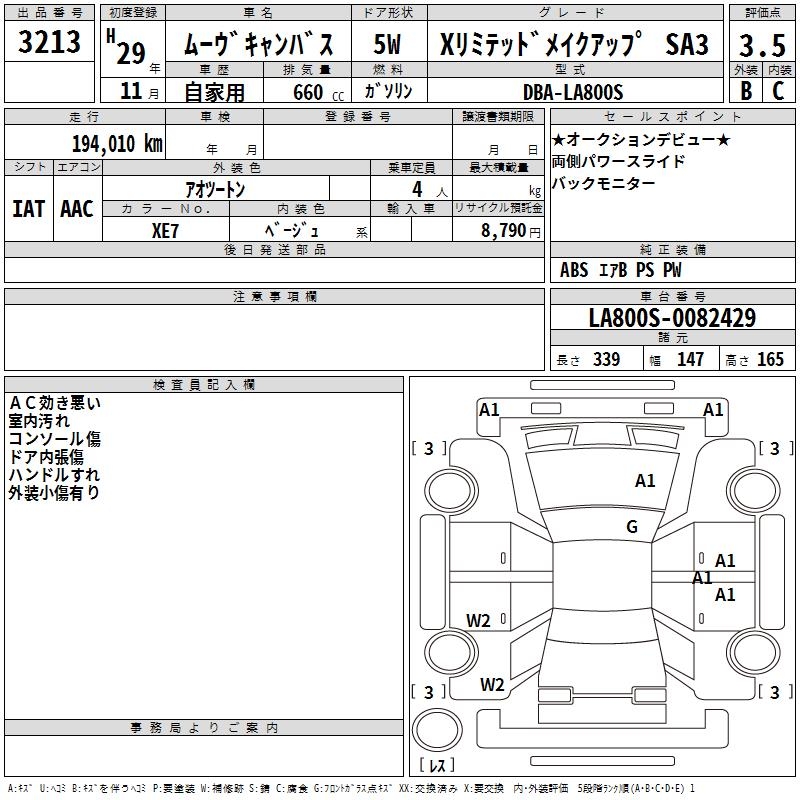 DAIHATSU MOVE CANBUS