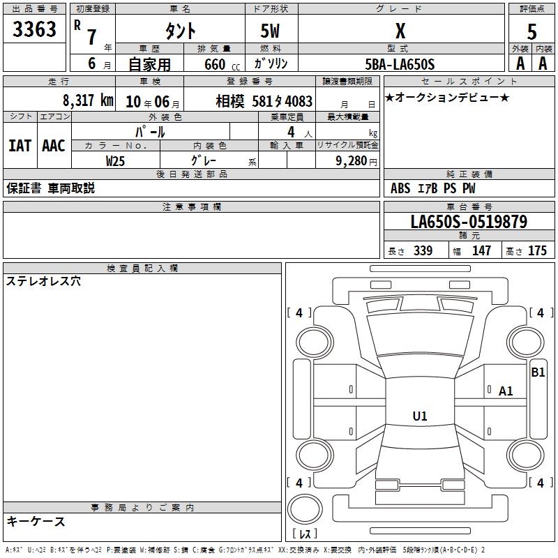 DAIHATSU TANTO