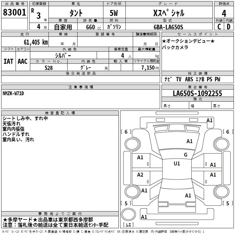 DAIHATSU TANTO