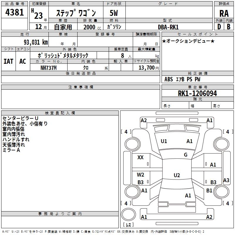 HONDA STEPWGN