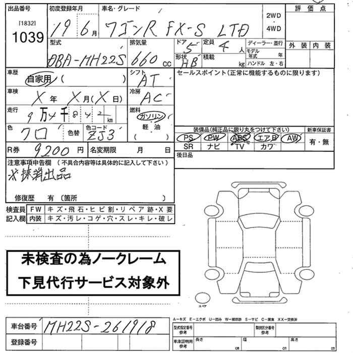 SUZUKI WAGON R
