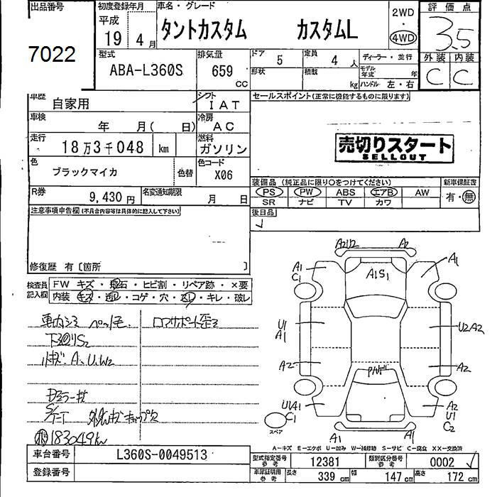 DAIHATSU TANTO