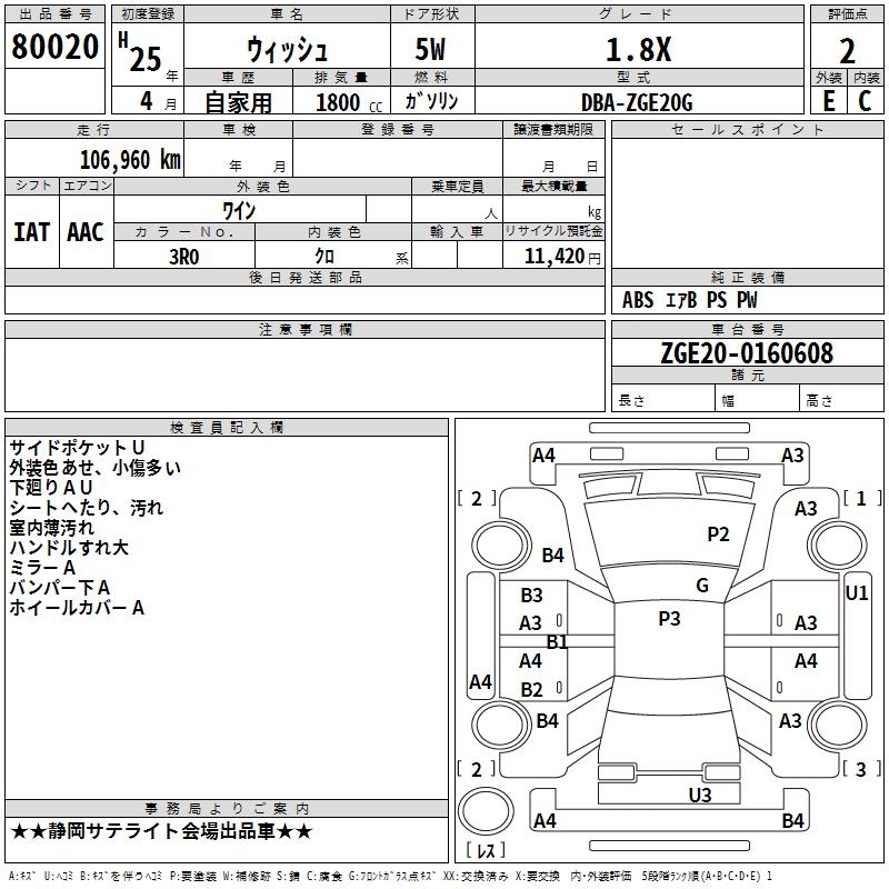 TOYOTA WISH
