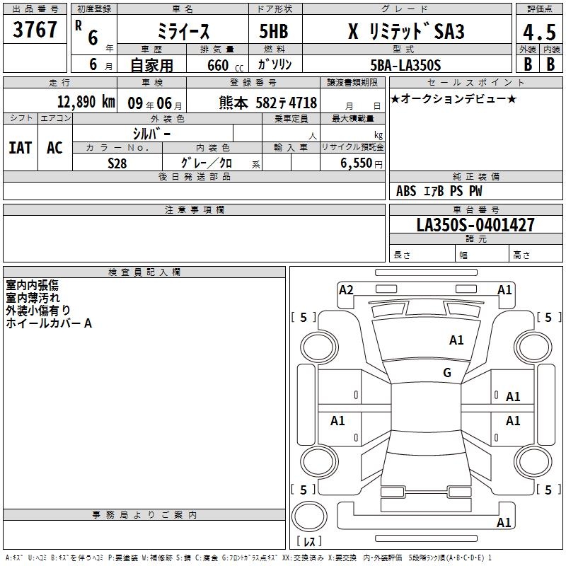 DAIHATSU MIRA E:S