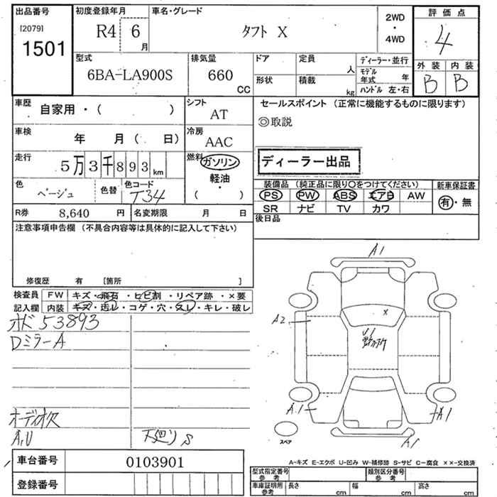 DAIHATSU TAFT
