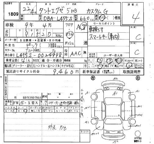 DAIHATSU TANTO EXE