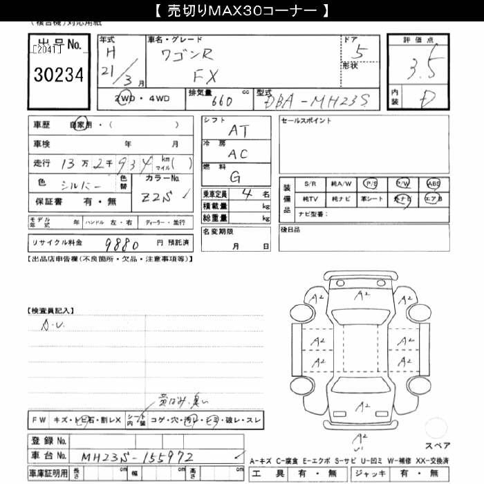 SUZUKI WAGON R