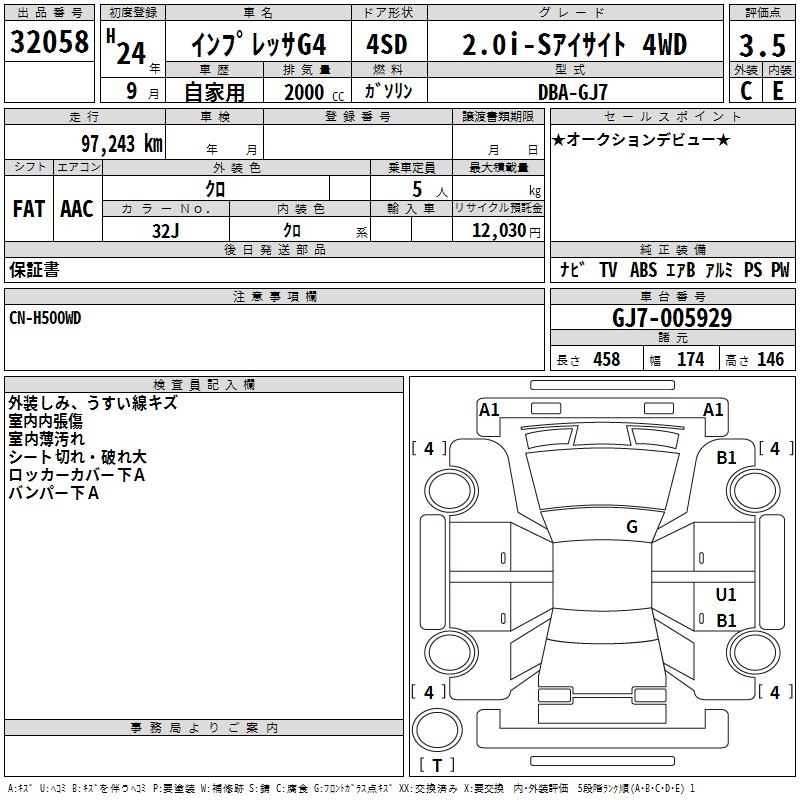 SUBARU IMPREZA