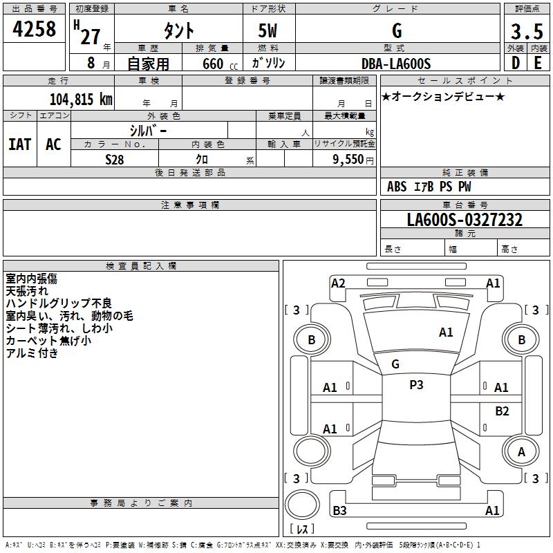DAIHATSU TANTO