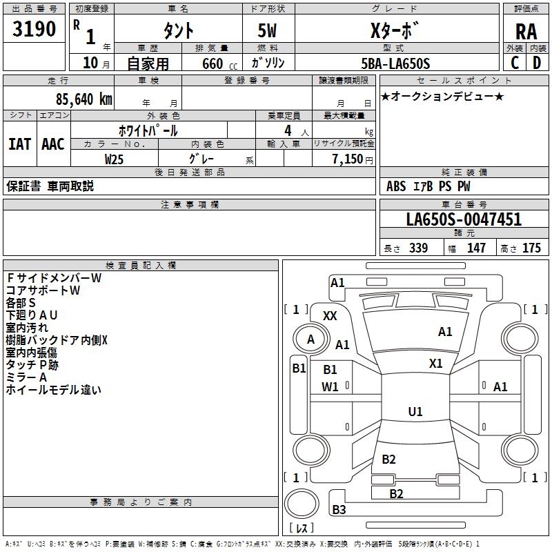 DAIHATSU TANTO