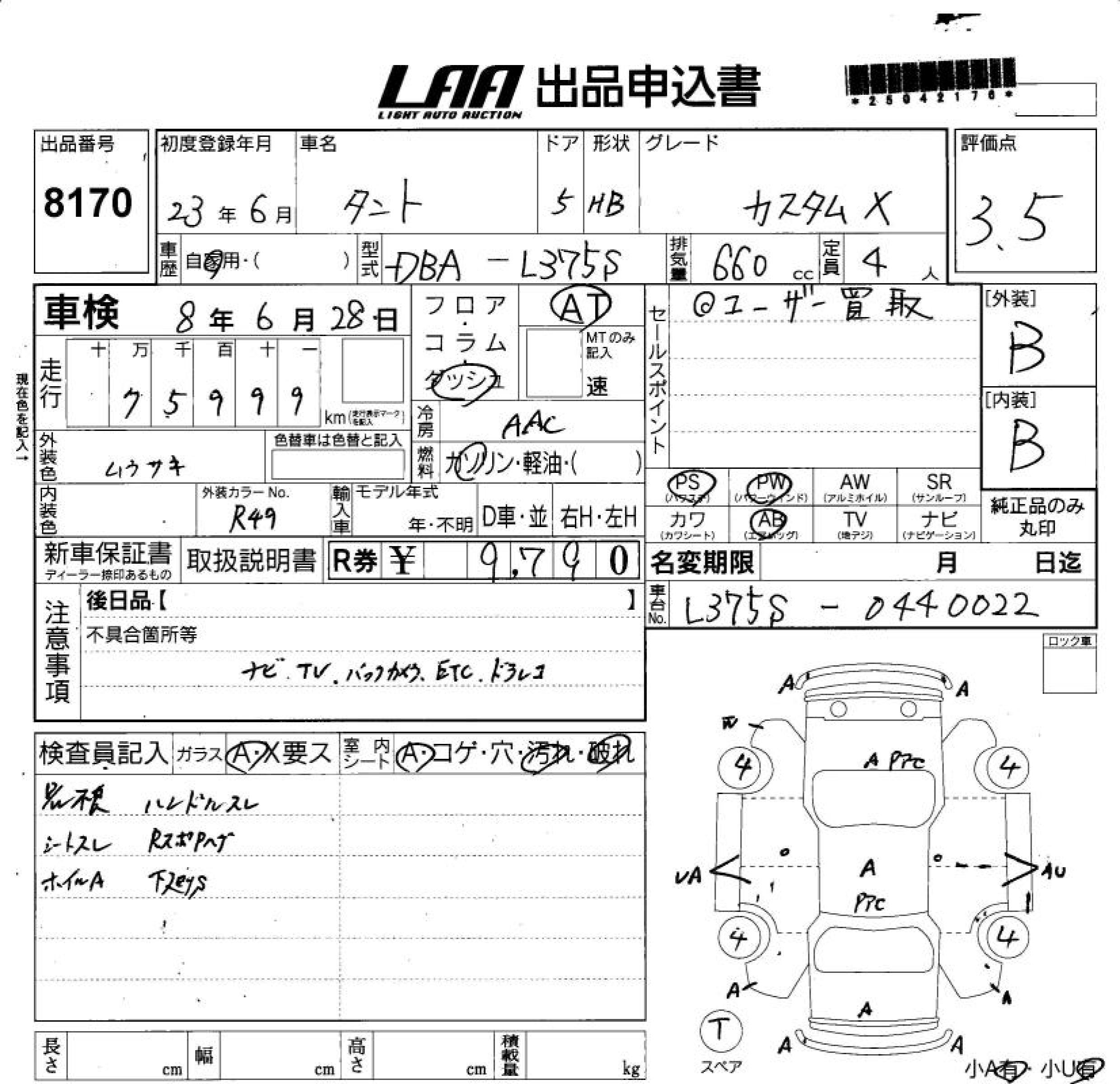 DAIHATSU TANTO