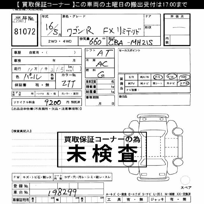 SUZUKI WAGON R