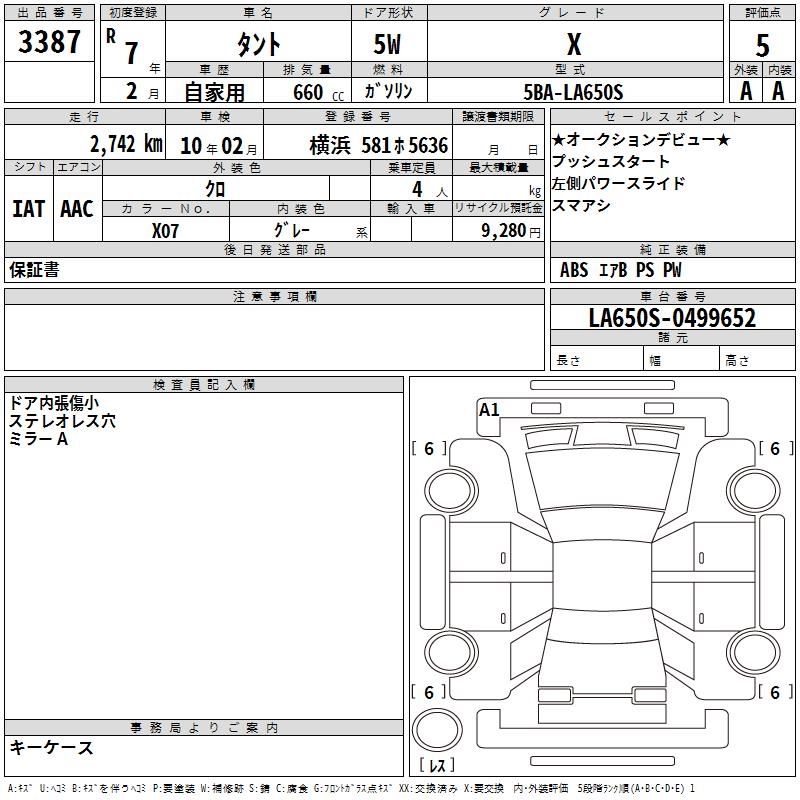 DAIHATSU TANTO