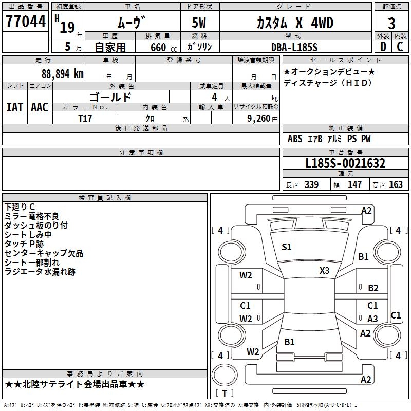 DAIHATSU MOVE