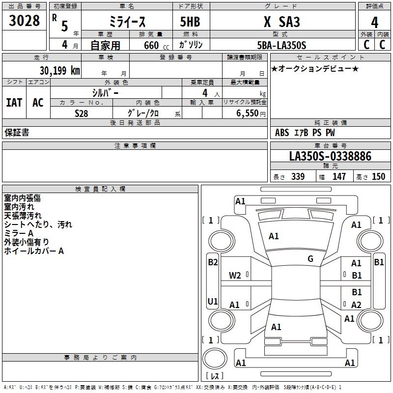 DAIHATSU MIRA E:S