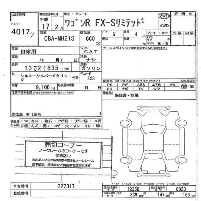SUZUKI WAGON R
