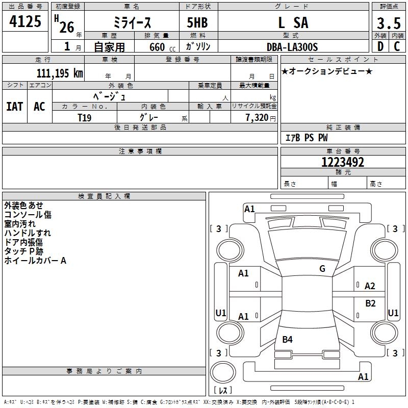 DAIHATSU MIRA E:S