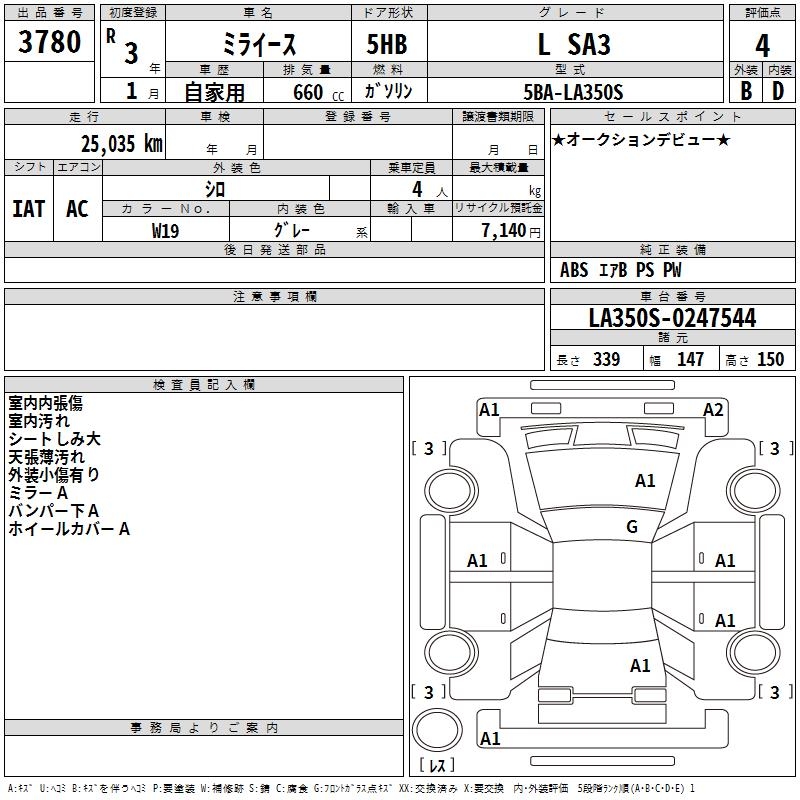 DAIHATSU MIRA E:S