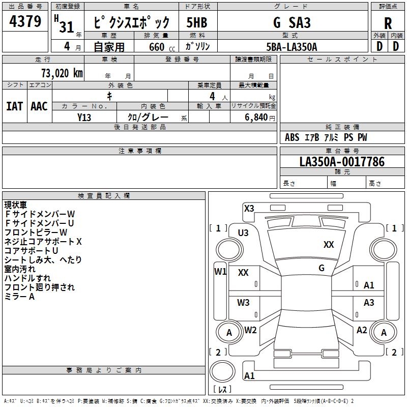 TOYOTA PIXIS EPOCH