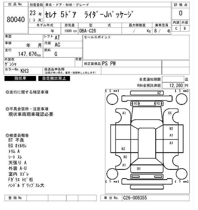 NISSAN SERENA