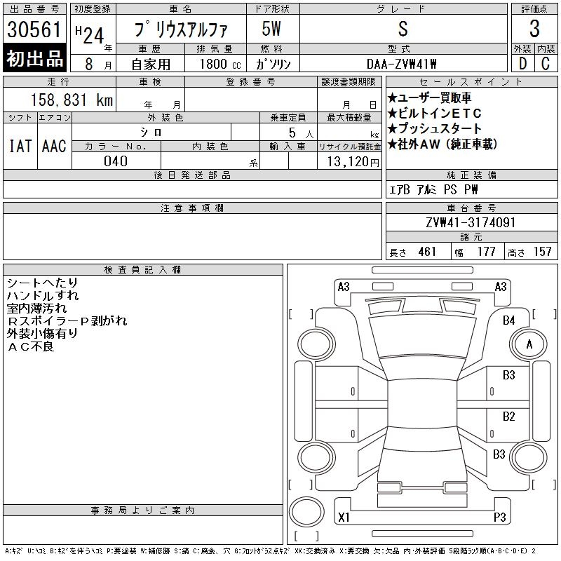 TOYOTA PRIUS ALPHA