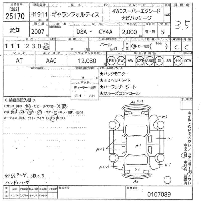 MITSUBISHI GALANT FORTIS