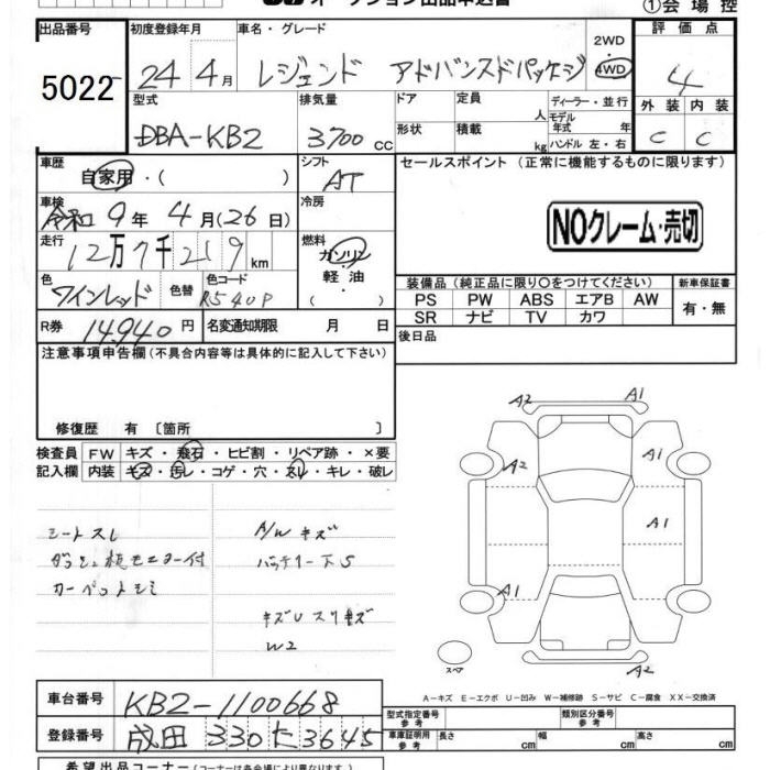 HONDA LEGEND