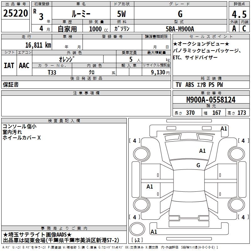 TOYOTA ROOMY