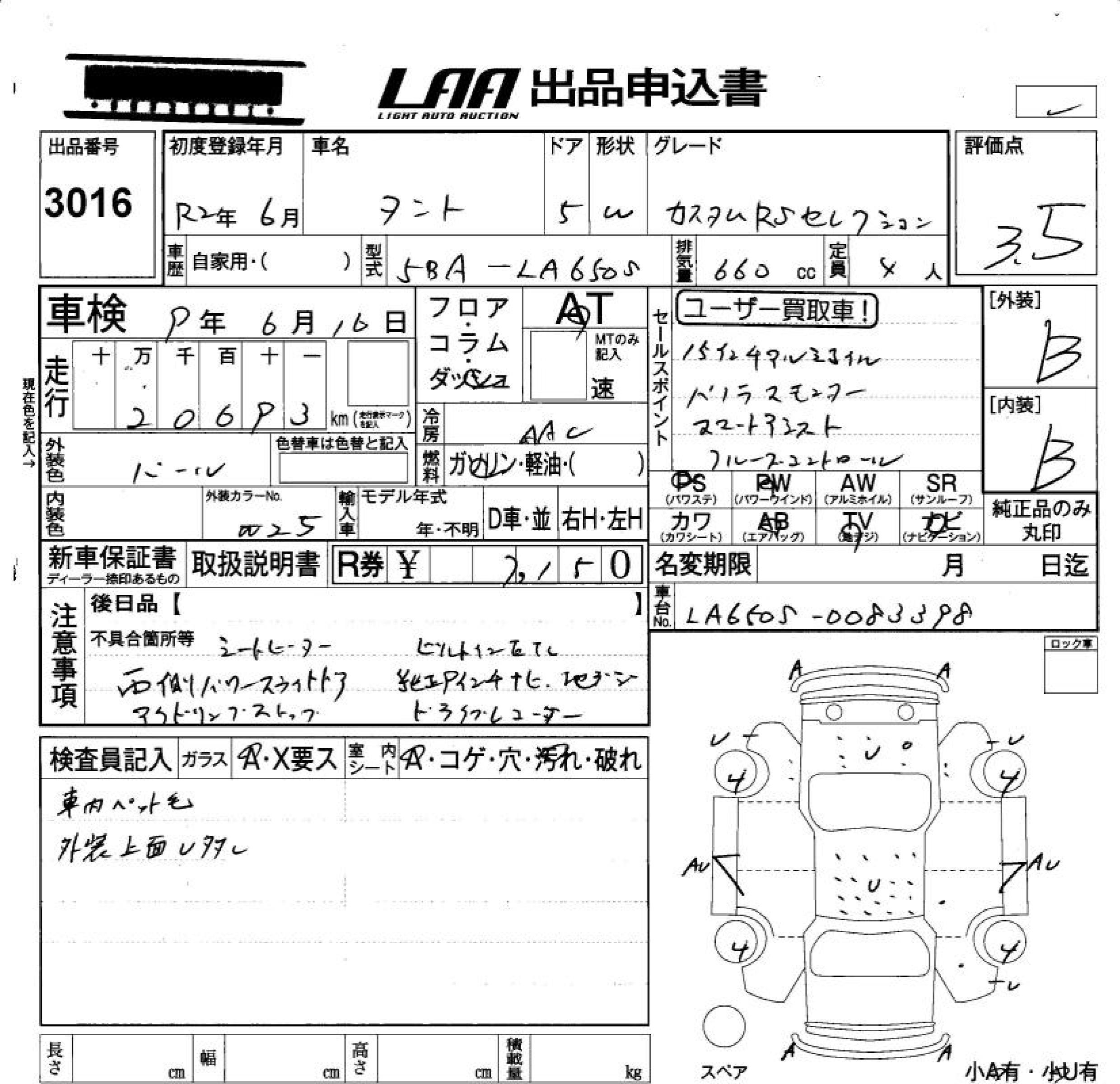 DAIHATSU TANTO