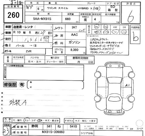 SUZUKI WAGON R SMILE
