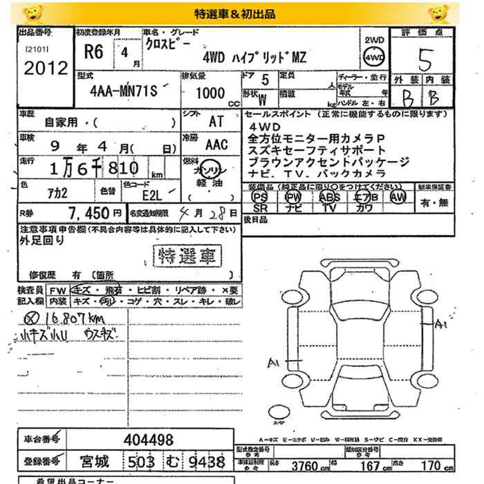 SUZUKI XBEE
