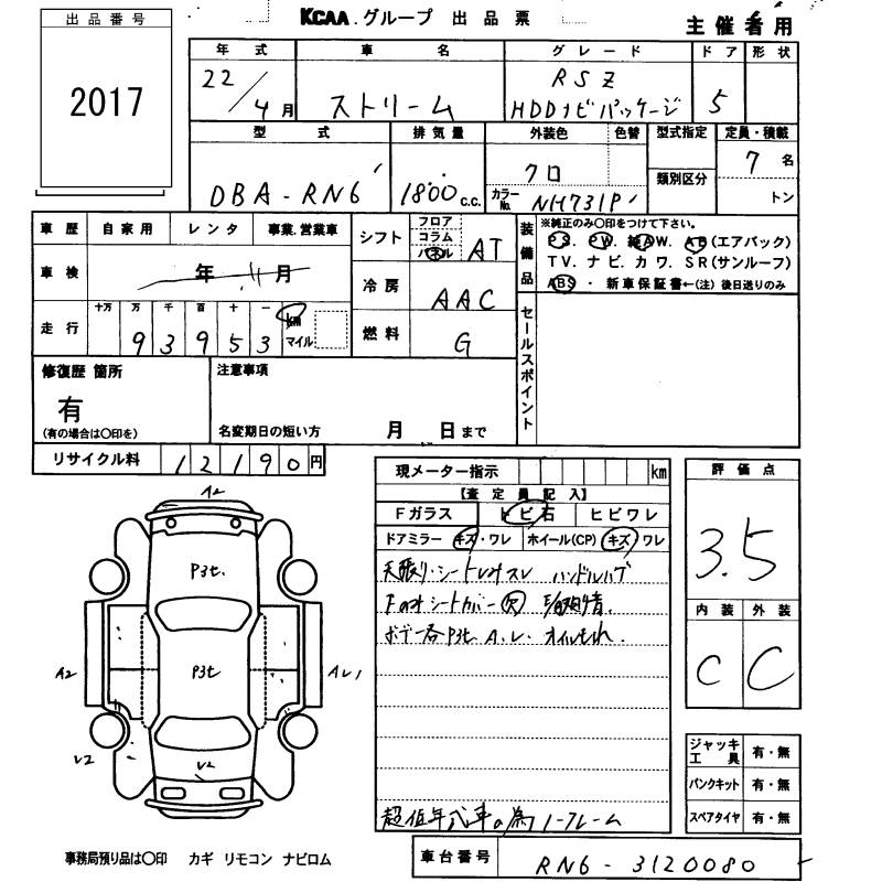 HONDA STREAM