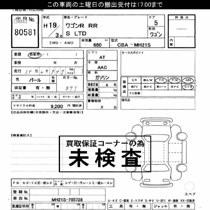 SUZUKI WAGON R