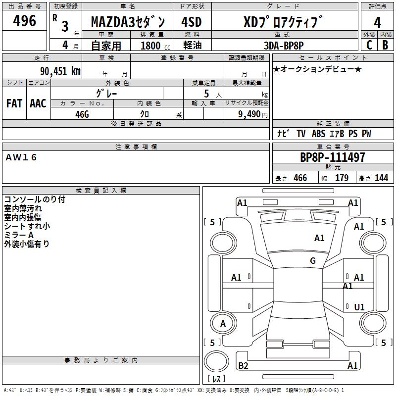 MAZDA MAZDA3