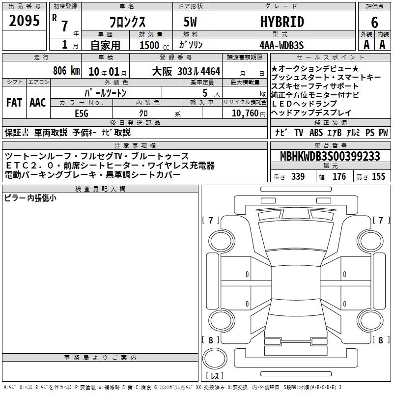 SUZUKI FRONX