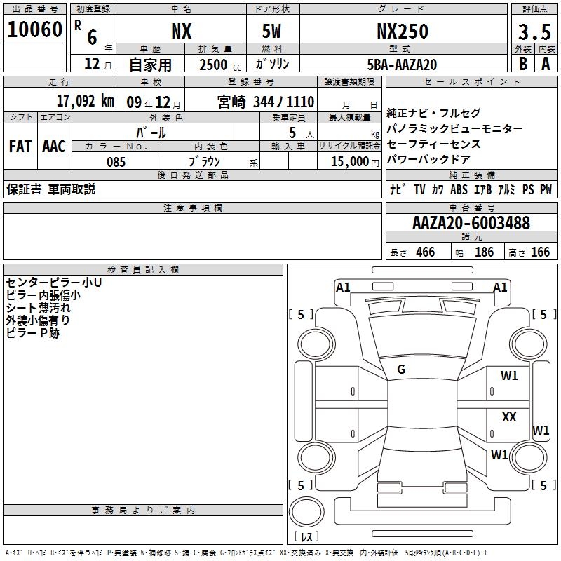 LEXUS NX250