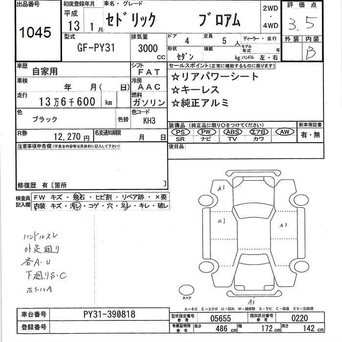 NISSAN CEDRIC