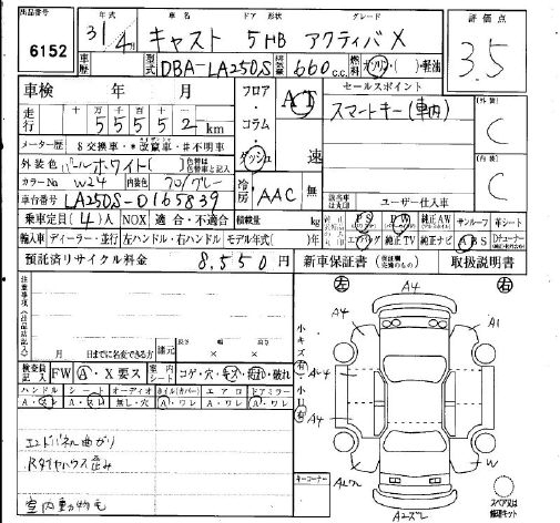 DAIHATSU CAST