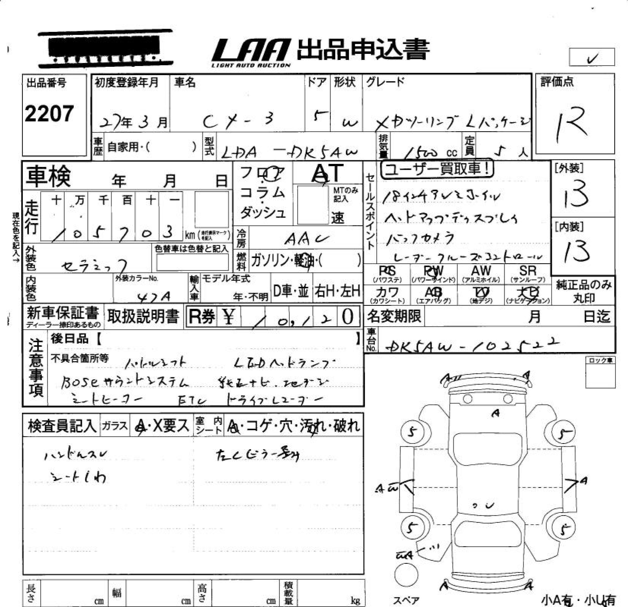 MAZDA CX-3