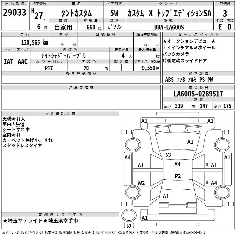DAIHATSU TANTO