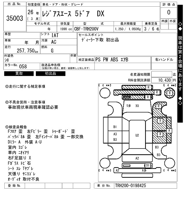 TOYOTA REGIUS ACE